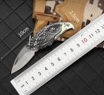 Eagle Style Folding Knife Outdoor Keychain Self Defense EDC Tool - Imagen 3