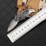 Eagle Style Folding Knife Outdoor Keychain Self Defense EDC Tool - Imagen 4