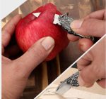 Eagle Style Folding Knife Outdoor Keychain Self Defense EDC Tool - Imagen 5