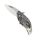 Eagle Style Folding Knife Outdoor Keychain Self Defense EDC Tool - Imagen 9