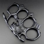 Eagle Guard Metal Knuckle Duster for Breaking Glass in Emergencies