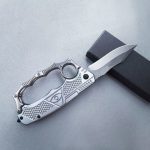 Outdoor EDC Pocket Knife with Knuckle for Self Defense Folding Tool – Bild 2