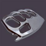 Four Finger Knuckle Duster Made of Durable Zinc Alloy for Self-defense - Image 3