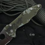 EDC Knife with G10 Folding Handle - Image 7