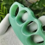 Compact and Stylish G10 Water Green Knuckle Duster for Personal Defense - Image 4