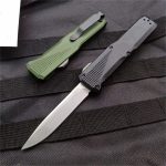 High Strength Aluminum Handle Hunting Knife for Self Defense and Pocket Use