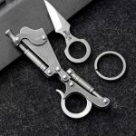 Spring Action Pocket Knife for EDC Protection - Image 2