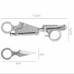 Spring Action Pocket Knife for EDC Protection - Image 8