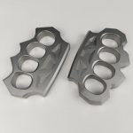 Solid Core Steel Knuckle Duster Defense Tool - Imagen 2