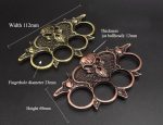 BullGuard Strong Metal Knuckle Duster for Self-Defense and Protection - Imagen 11