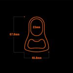 All-in-One Titanium Fist Knuckle Duster for Defense and Bottle Opening - immagine 4