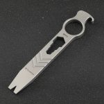 Titanium Alloy Multi-tool Knuckle Duster with Crowbar Wrench and Opener EDC - Imagen 2
