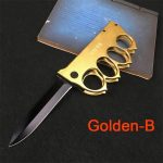 Foldable Knife with Knuckle Duster Grip for Survival and Protection – Bild 6