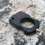 Brass Spiked Knuckle Duster with Smiley Design for Personal Defense – Bild 5