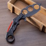 Knuckle Duster Folding Knife with Strong Steel Blade – Bild 2