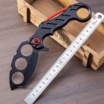Knuckle Duster Folding Knife with Strong Steel Blade – Bild 3