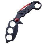 Knuckle Duster Folding Knife with Strong Steel Blade – Bild 8