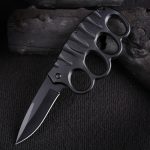 Knuckle Duster Knife Grip Folding for Everyday Carry