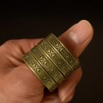 Steel Knuckle Guard Ring that Collapses for Convenient Carry