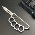 Self-Defense Multifunction Knife with Knuckle Design and Window Breaker - Image 3