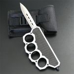 Self-Defense Multifunction Knife with Knuckle Design and Window Breaker - Image 2