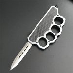 Self-Defense Multifunction Knife with Knuckle Design and Window Breaker - Image 6