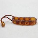 Oversized Amber Pea Knuckle Duster Safety Companion - Image 6