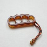 Oversized Amber Pea Knuckle Duster Safety Companion - Image 7