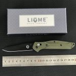 Liome Aluminum Handle Folding Blade Knife for Outdoor Hunting and Defense - Image 2