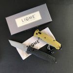Liome Rugged Folding Blade with Aluminum Handle for Survival and Outdoors