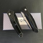 Liome Carbon Fiber Grip Folding Knife for Outdoor Adventures and Defense - Image 10