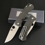 Liome Titanium Grip D2 Steel Blade Camping Knife – Bild 3