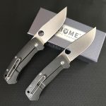 Liome Titanium Grip D2 Steel Blade Camping Knife – Bild 2