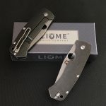 Liome Titanium Grip D2 Steel Blade Camping Knife – Bild 4