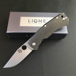Liome Titanium Grip D2 Steel Blade Camping Knife – Bild 7