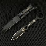 Liome Survival Hunting Knife with Solid Fixed Blade for Camping Use - Imagen 4