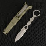 Liome Survival Hunting Knife with Solid Fixed Blade for Camping Use - Imagen 5
