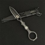 Liome Survival Hunting Knife with Solid Fixed Blade for Camping Use - Imagen 8
