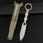 Liome Survival Hunting Knife with Solid Fixed Blade for Camping Use - Imagen 9