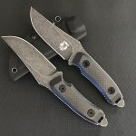 Liome Outdoor Knife with Carbon Fiber and G10 Grip for Survival and Defense - Image 2