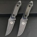 Liome Outdoor Knife with Carbon Fiber and G10 Grip for Survival and Defense - Image 3