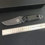 Liome Outdoor Knife with Carbon Fiber and G10 Grip for Survival and Defense - Image 4