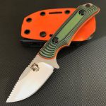 Liome Fixed Blade Knife G10 Grip Outdoor Adventure Hunting Tool - immagine 2