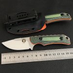 Liome Fixed Blade Knife G10 Grip Outdoor Adventure Hunting Tool - immagine 8