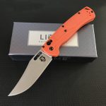 Liome Tactical Nylon Grip Folding Knife for Outdoor Survival - Image 3