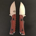 Liome Fixed Blade Knife with Wood Grip for Camping Hunting EDC – Bild 5