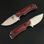 Liome Fixed Blade Knife with Wood Grip for Camping Hunting EDC – Bild 6