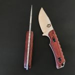 Liome Fixed Blade Knife with Wood Grip for Camping Hunting EDC – Bild 7