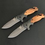 Liome X50 Steel Folding Knife with Wood Handle for Outdoor Survival - Image 6