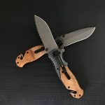 Liome X50 Steel Folding Knife with Wood Handle for Outdoor Survival - Image 7